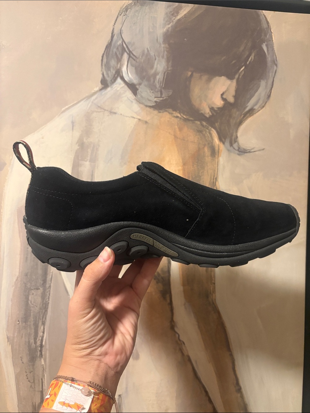 Merrell Jungle Moc Slip-On Loafer in Midnight